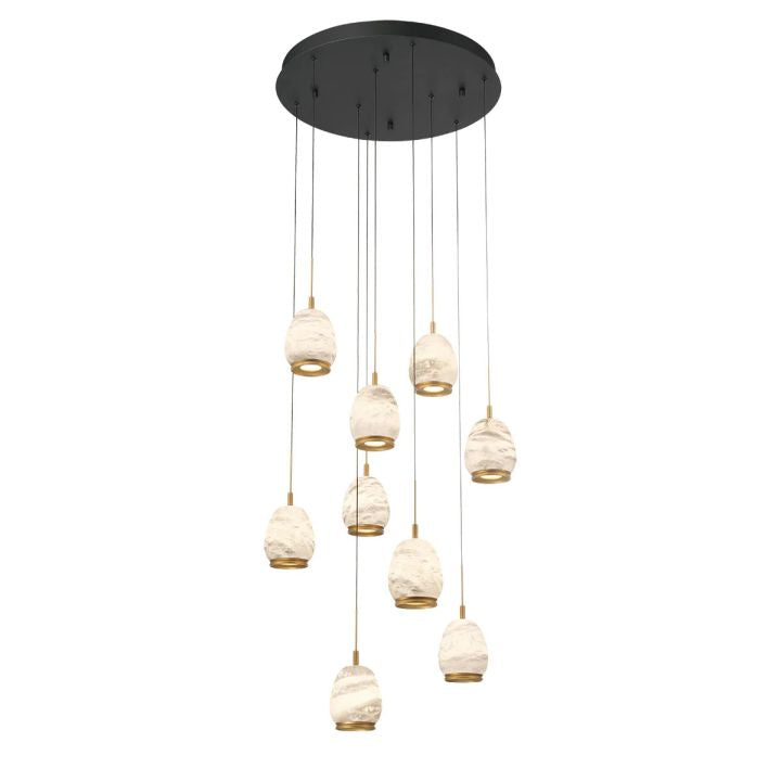 Leemy Round LED Chandelier