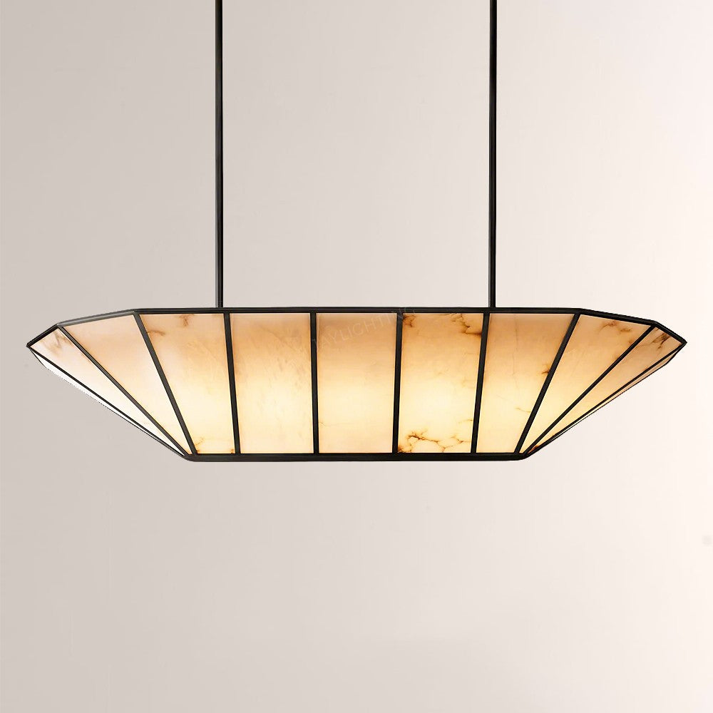 Lucira Linear Chandelier 74"W