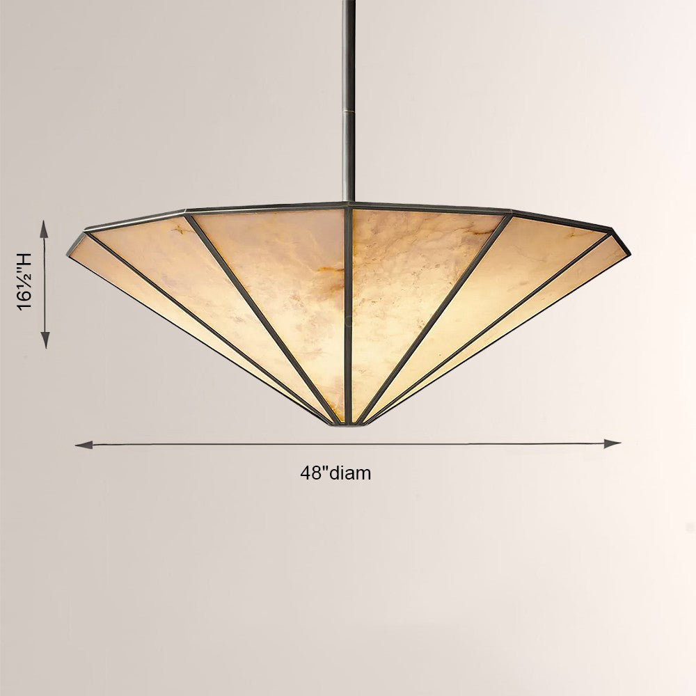 Lucira Round Chandelier 48"D