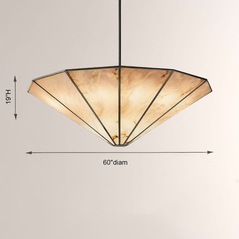 Lucira Round Chandelier 60"D