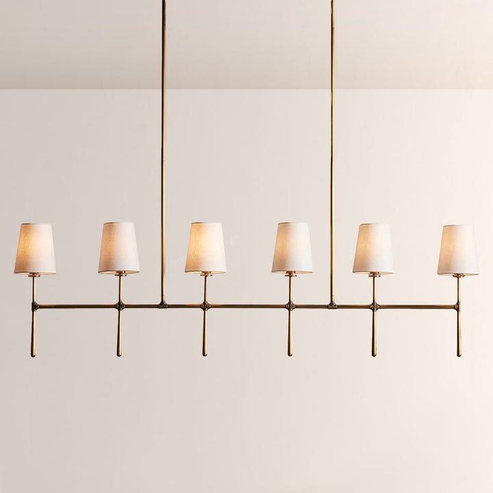 Lumos 6-Light Linear Chandelier