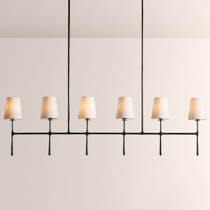Lumos 6-Light Linear Chandelier