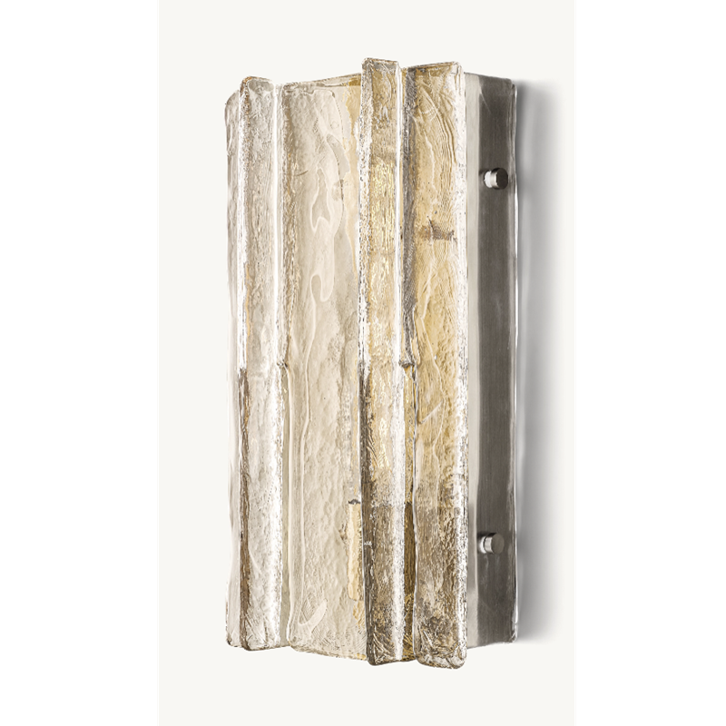 Matrice Clear Glass Sconce 15"H