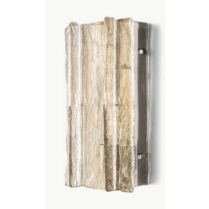 Matrice Clear Glass Sconce 15"H