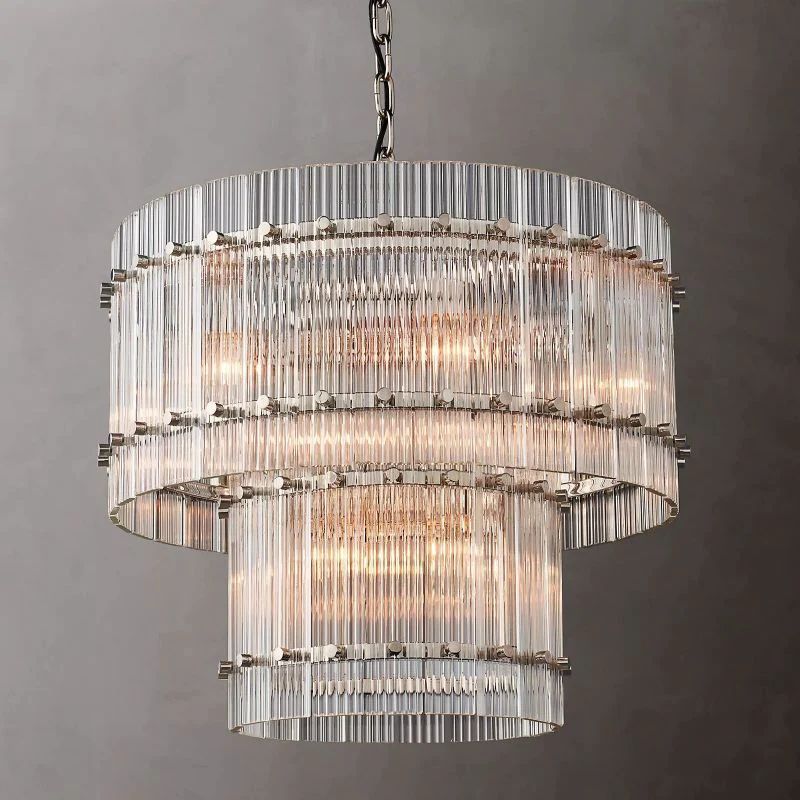 Mervin 2-Tier Round Chandelier 22"