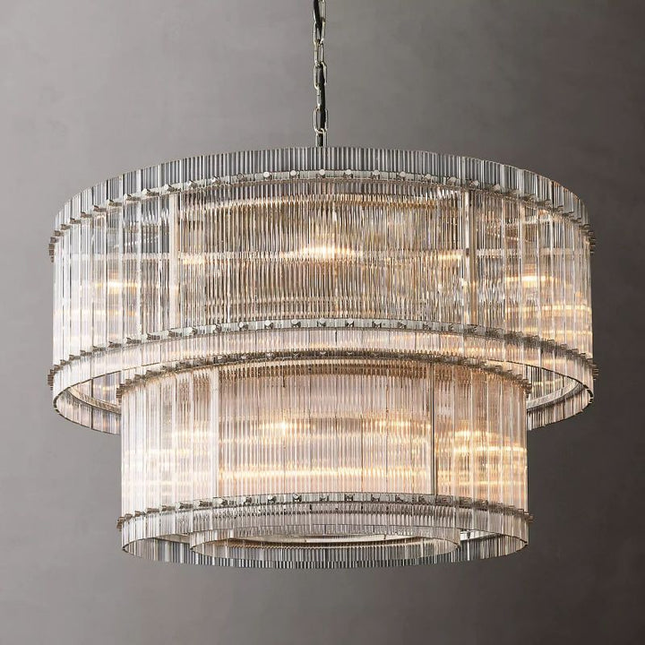 Mervin 2-Tier Round Chandelier 48"