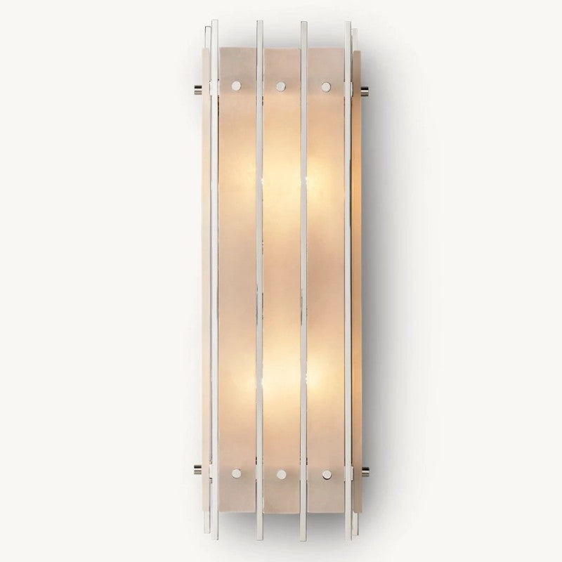 Mervin Alabaster Grand Rectangular Sconce