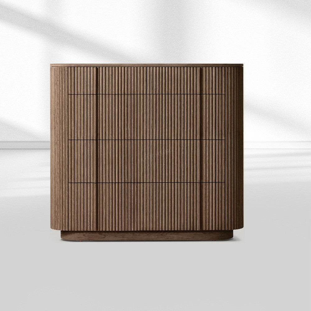 Mullora Modern Cabinet 5-Drawer Dresser