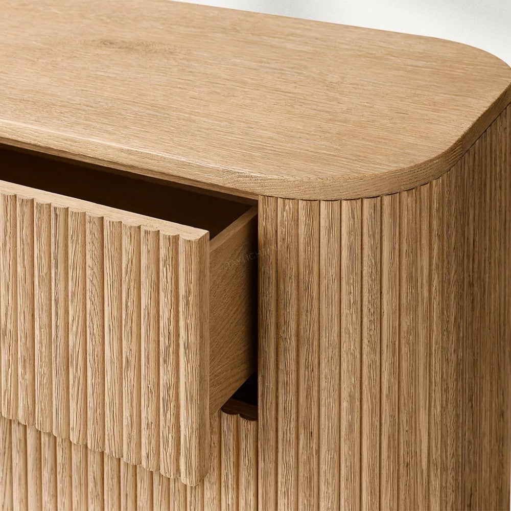 Mullora Modern Cabinet 5-Drawer Dresser