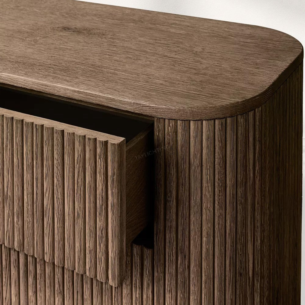 Mullora Modern Cabinet 5-Drawer Narrow Dresser