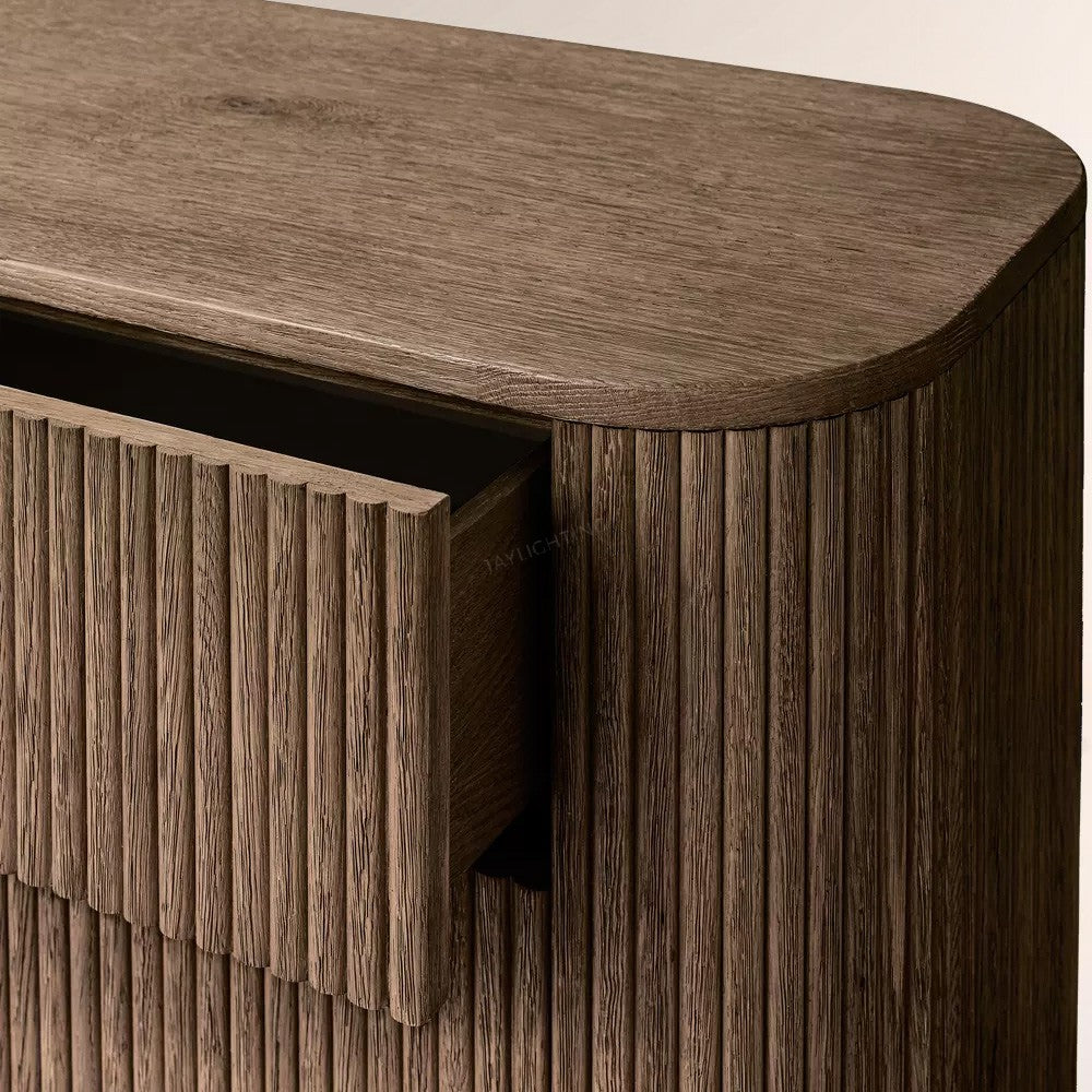 Mullora Modern Cabinet 5-Drawer Narrow Dresser