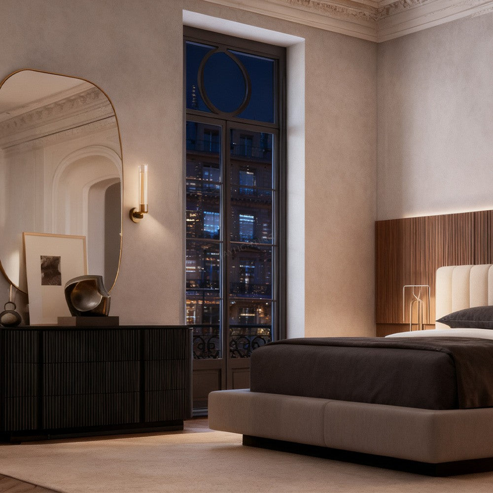 Mullora Modern Stone 6-Drawer Dresser