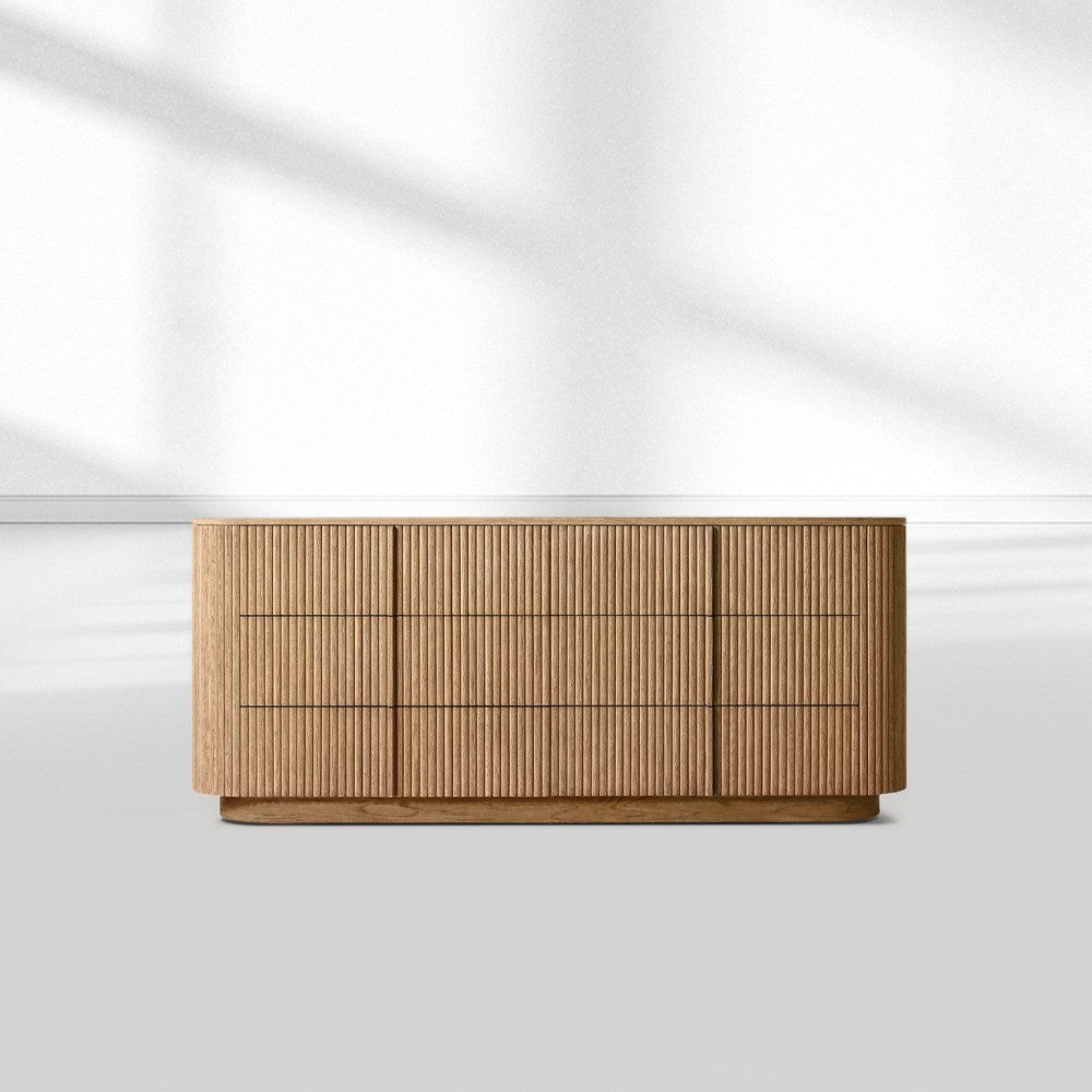 Mullora Modern Stone 6-Drawer Dresser