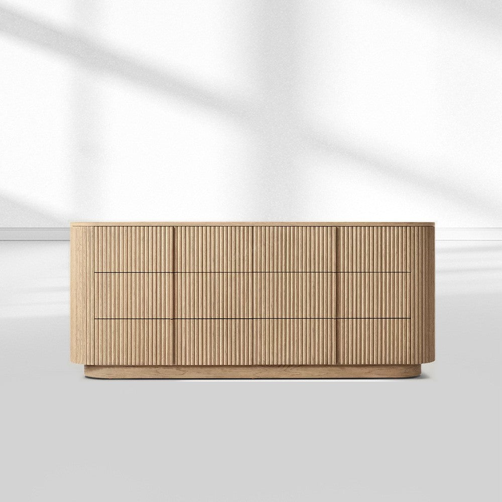 Mullora Modern Stone 6-Drawer Dresser