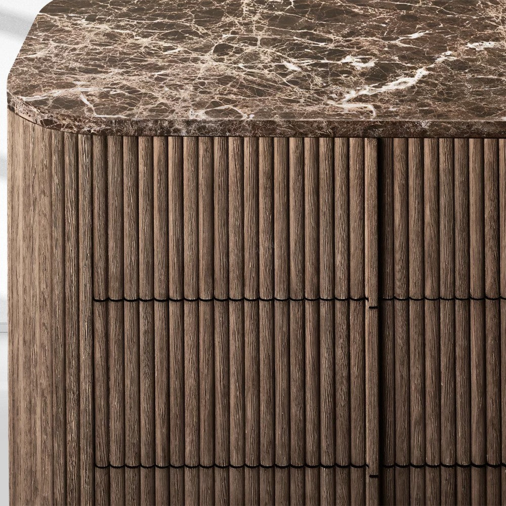 Mullora Modern Stone 9-Drawer Dresser