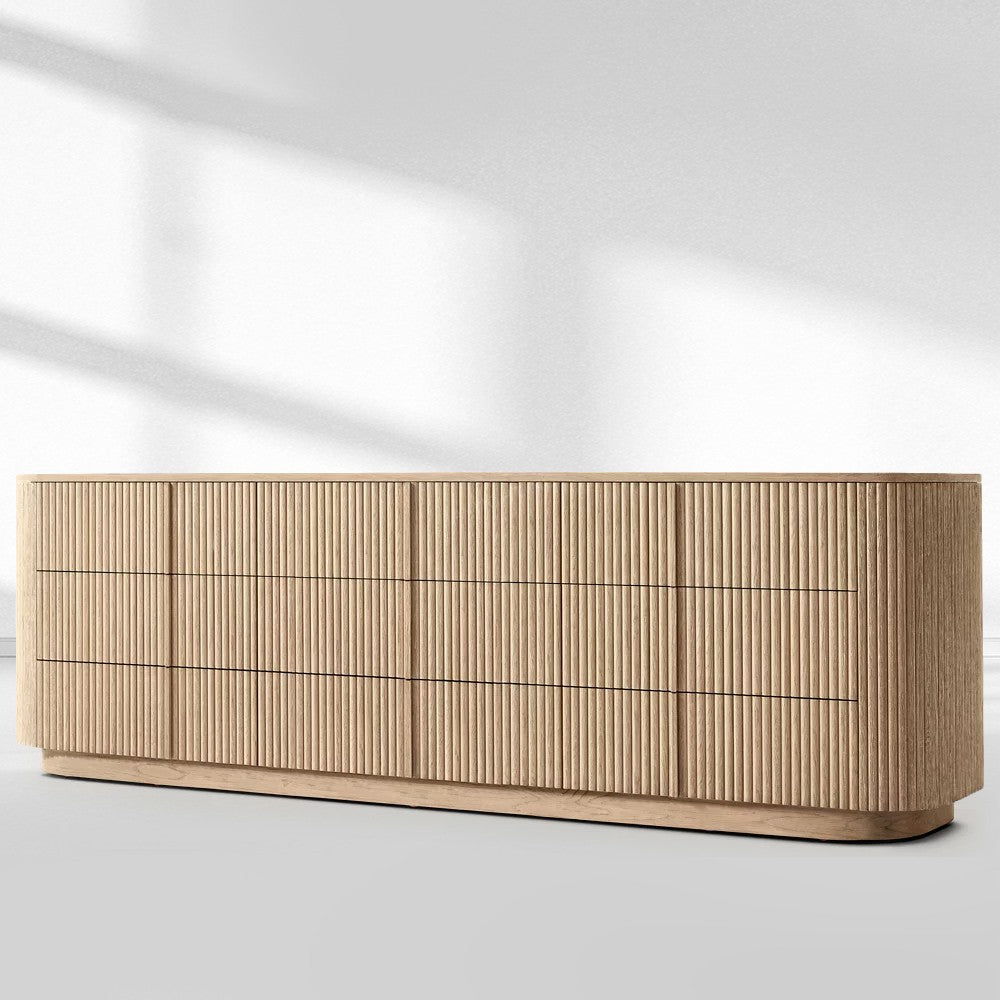 Mullora Modern Stone 9-Drawer Dresser