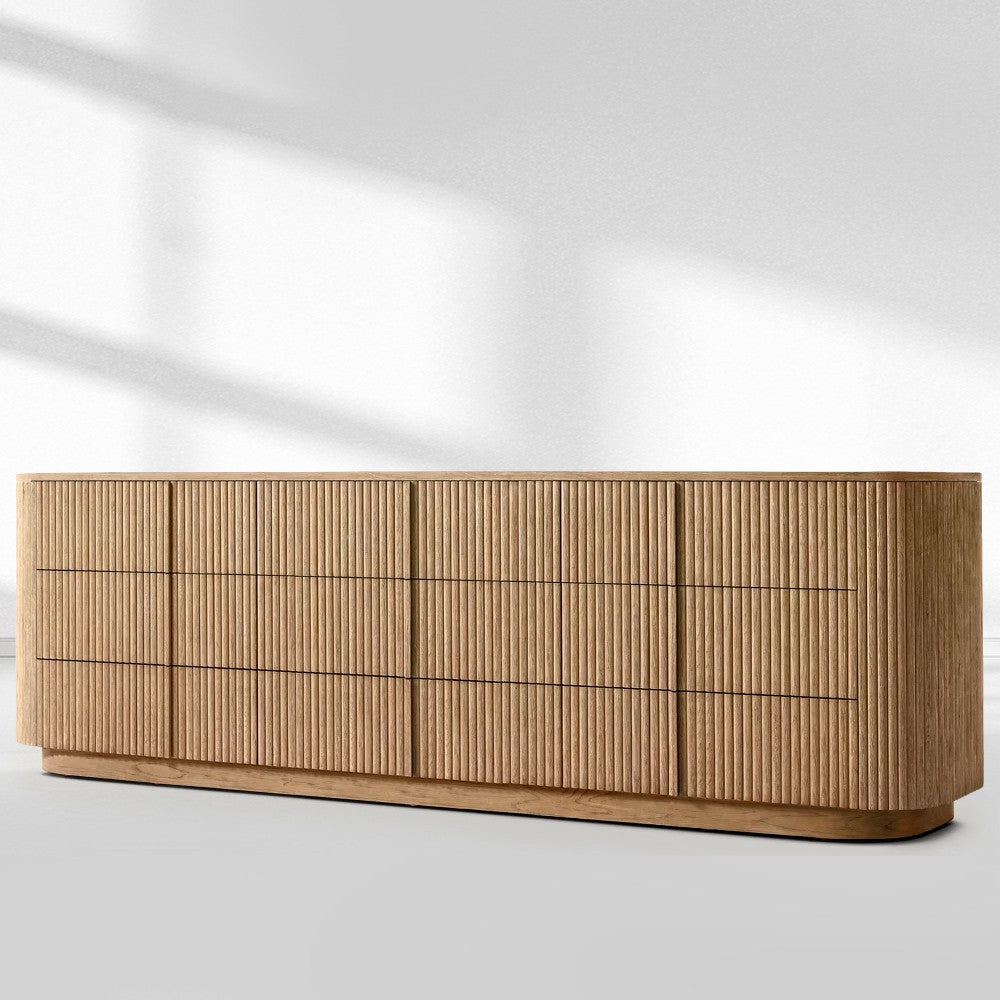 Mullora Modern Stone 9-Drawer Dresser