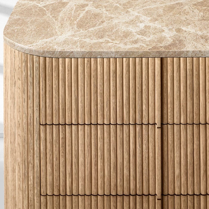 Mullora Modern Stone 9-Drawer Dresser