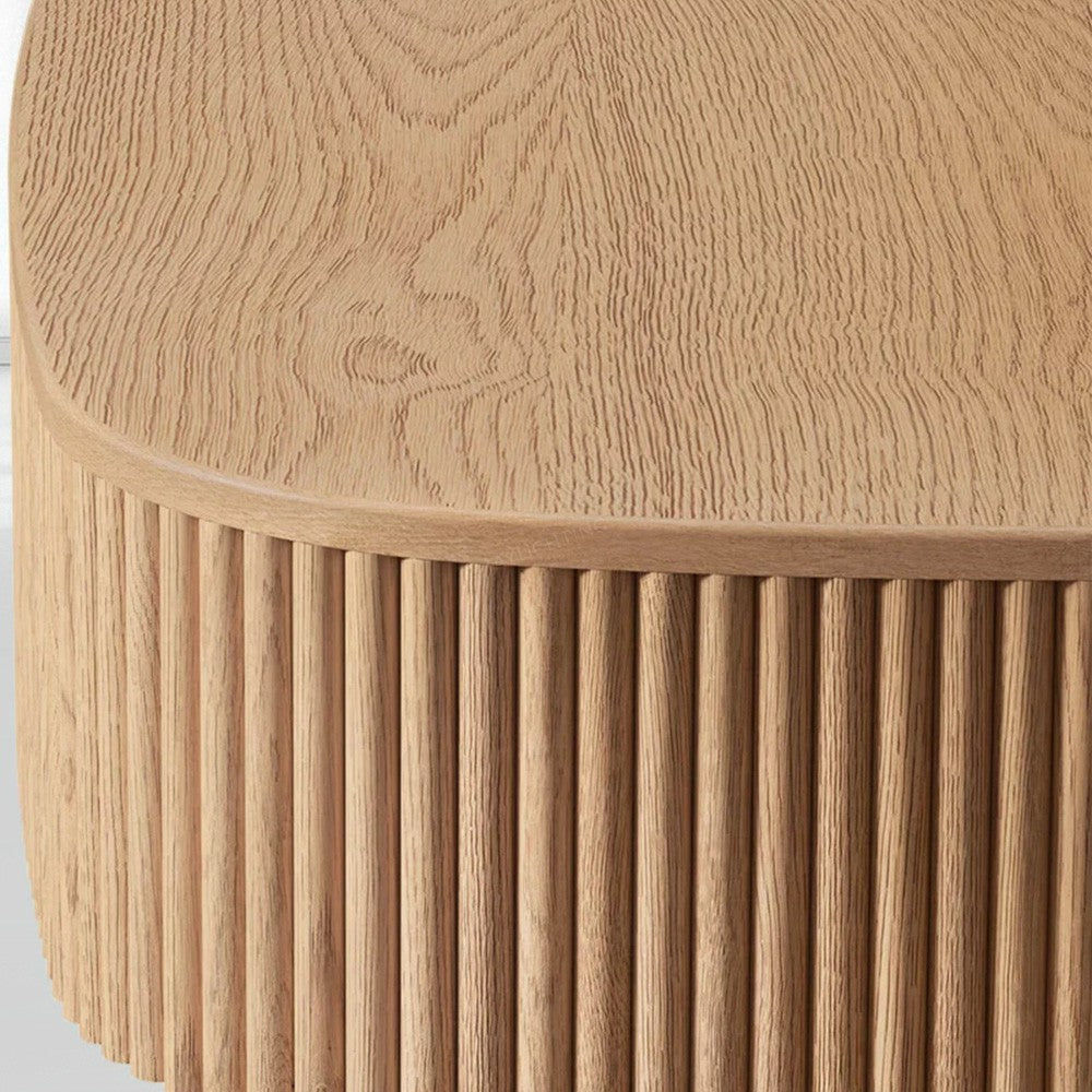 Mullora Oak Wood Rectangular Coffee Table