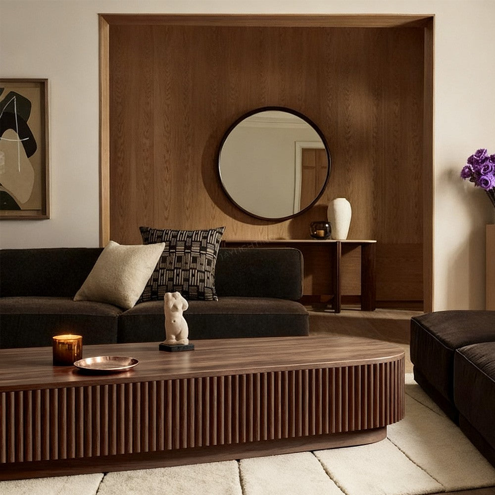 Mullora Oak Wood Rectangular Coffee Table