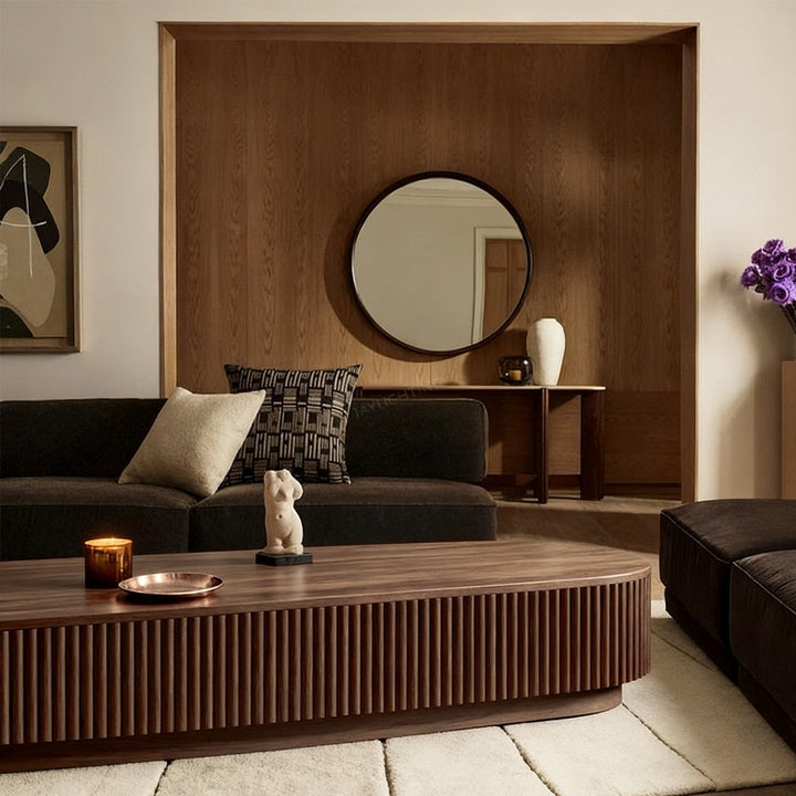 Mullora Oak Wood Rectangular Coffee Table