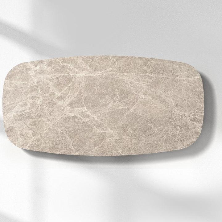 Mullora Oak Wood & Stone Coffee Table