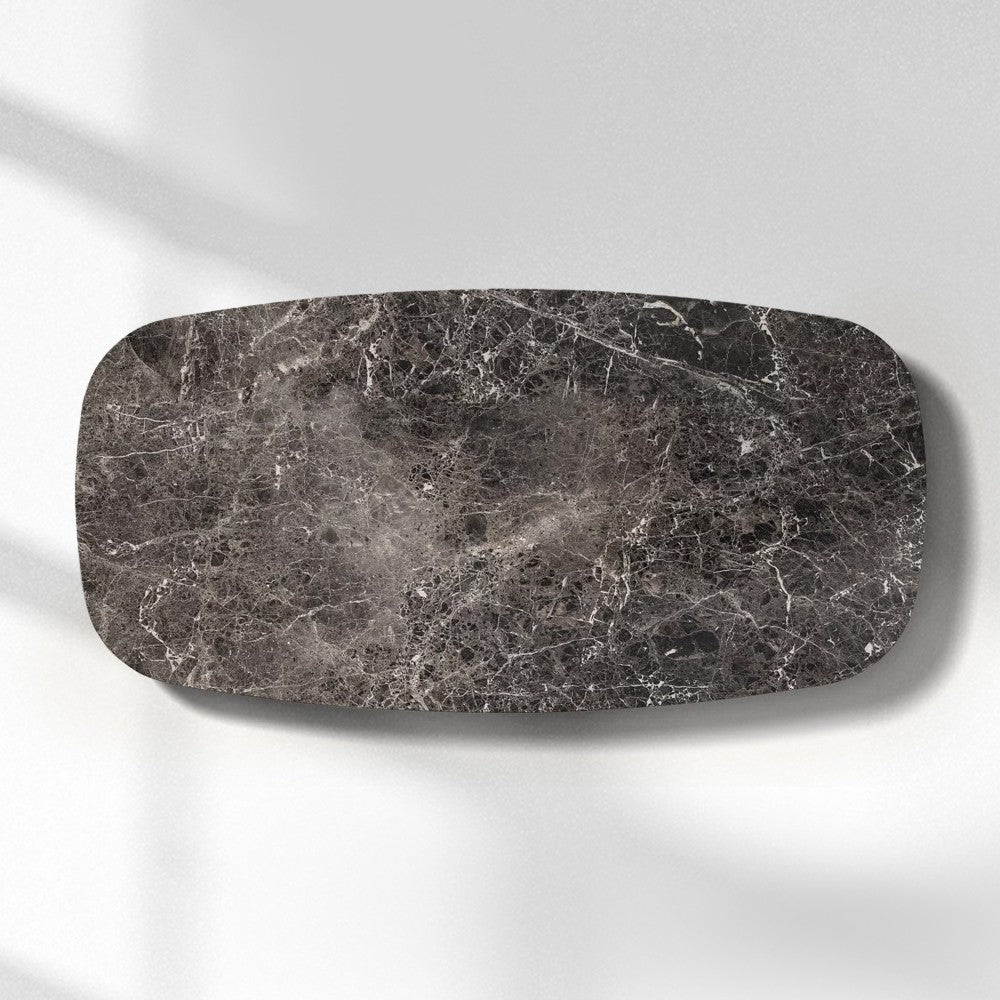 Mullora Oak Wood & Stone Coffee Table