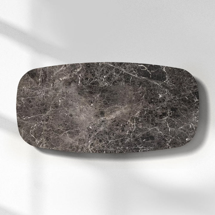 Mullora Oak Wood & Stone Coffee Table