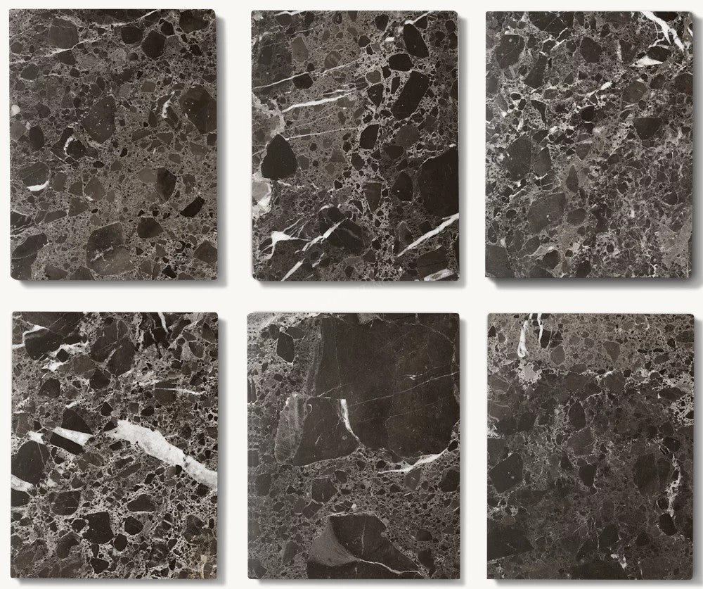 Mullora Oak Wood & Stone Round Coffee Table