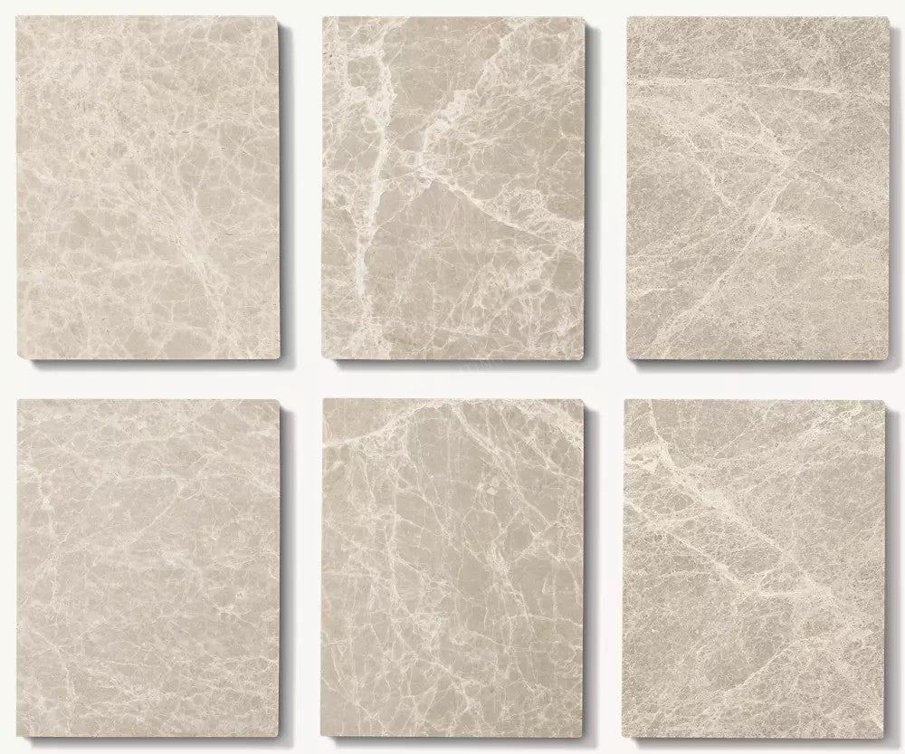 Mullora Oak Wood & Stone Round Coffee Table