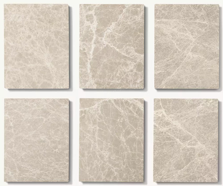 Mullora Oak Wood & Stone Round Coffee Table