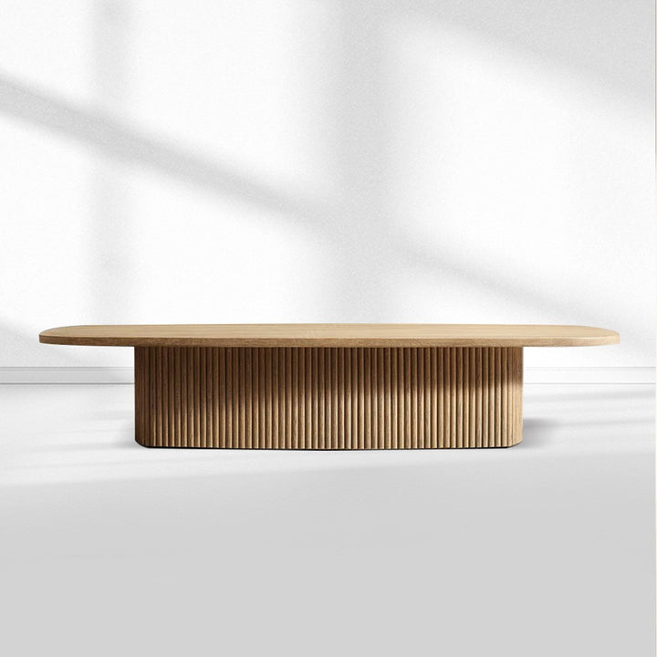 Mullora Pedestal Rectangular Coffee Table