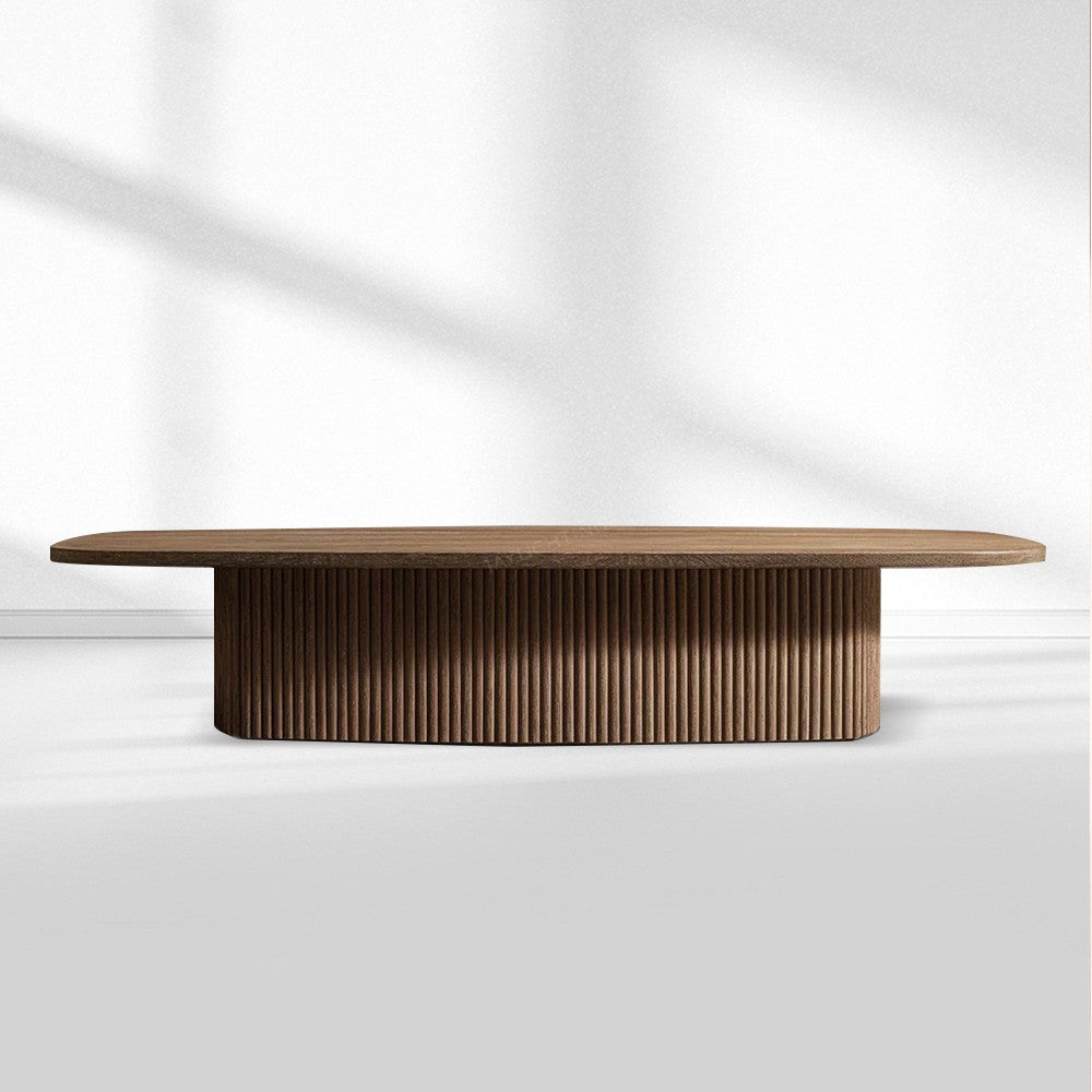 Mullora Pedestal Rectangular Coffee Table