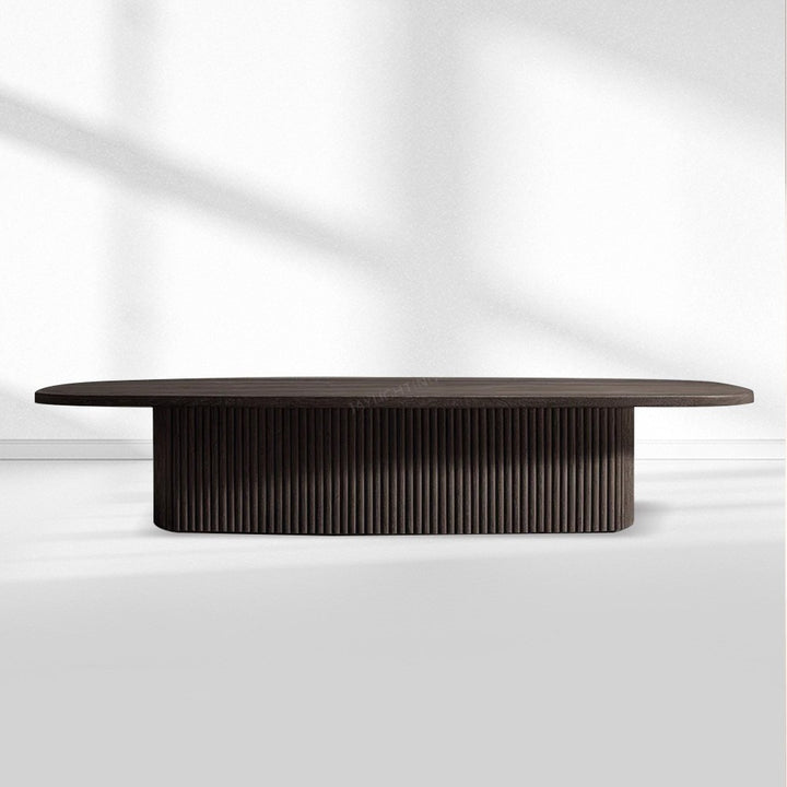 Mullora Pedestal Rectangular Coffee Table