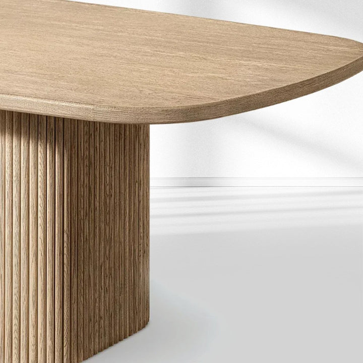 Mullora Pedestal Rectangular Dining Table