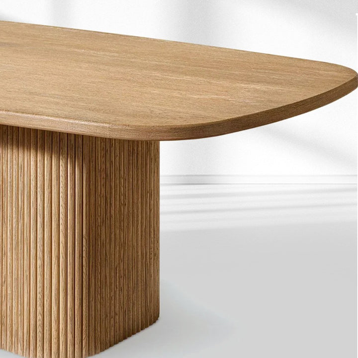 Mullora Pedestal Rectangular Dining Table