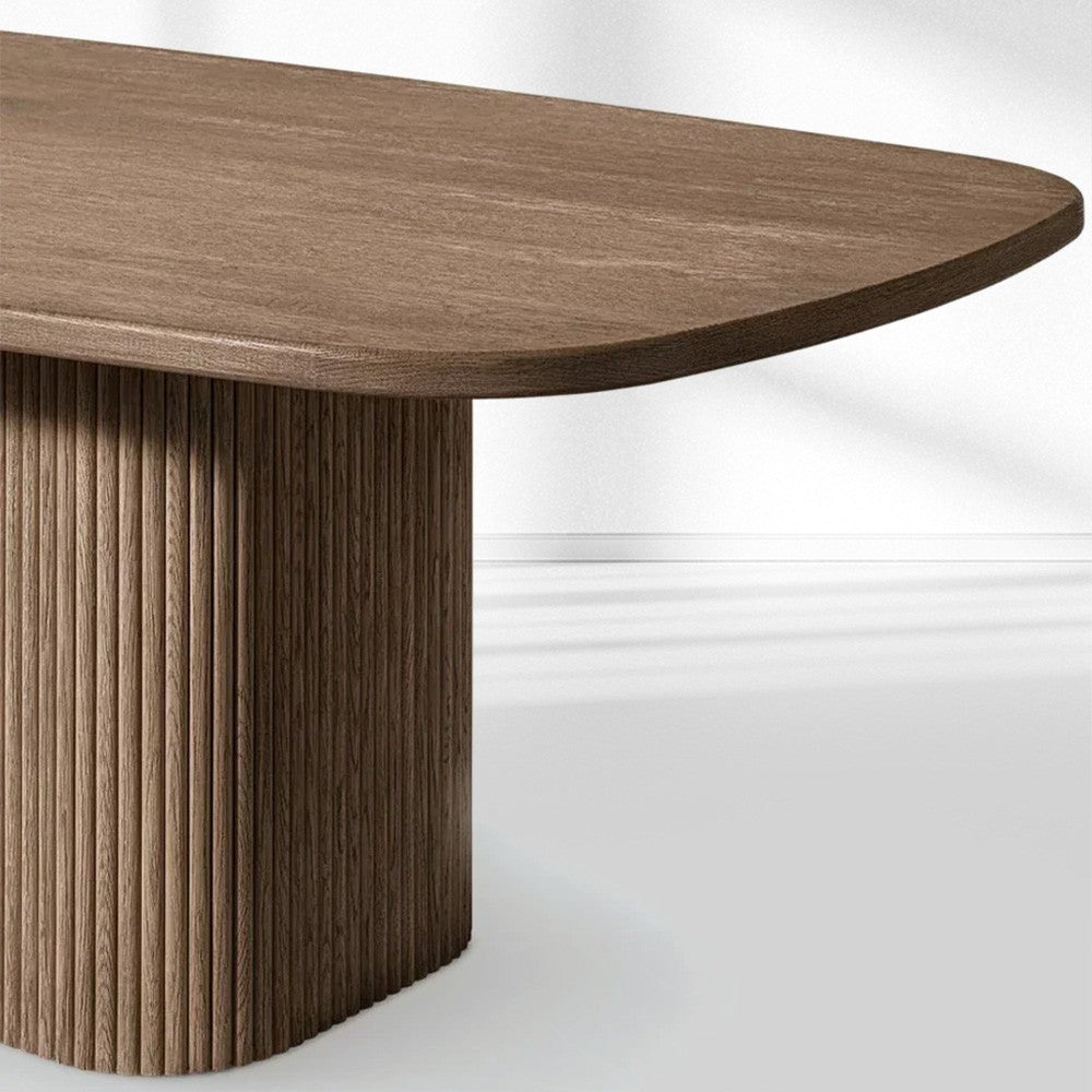 Mullora Pedestal Rectangular Dining Table