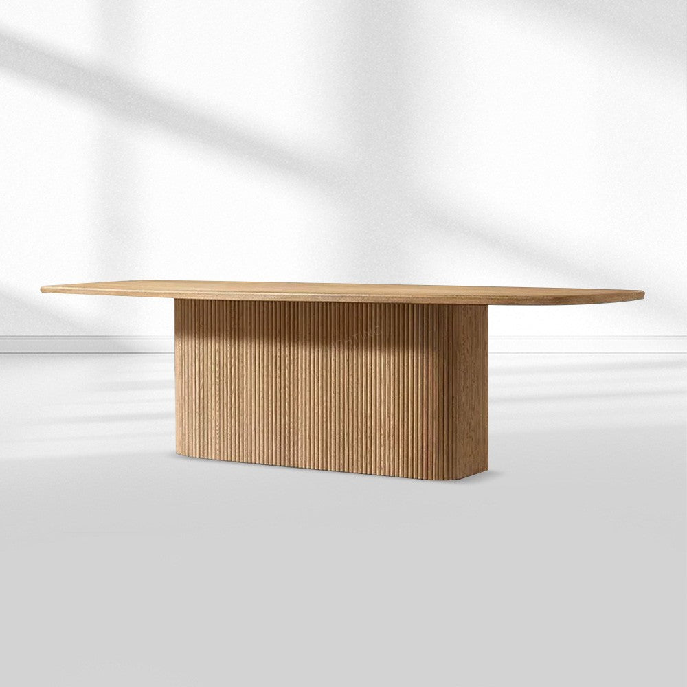 Mullora Pedestal Rectangular Dining Table