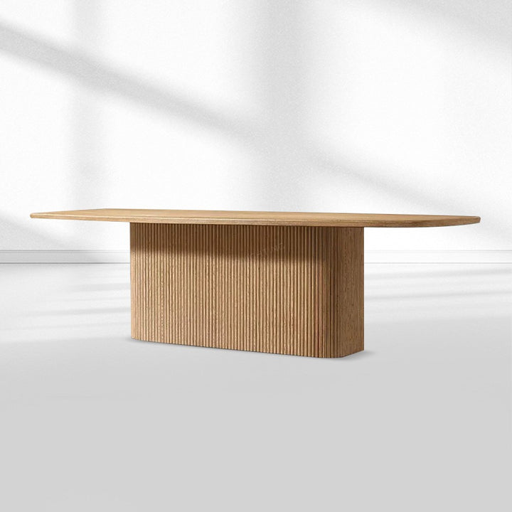Mullora Pedestal Rectangular Dining Table