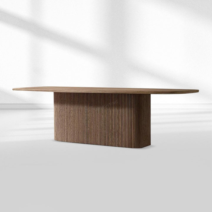 Mullora Pedestal Rectangular Dining Table