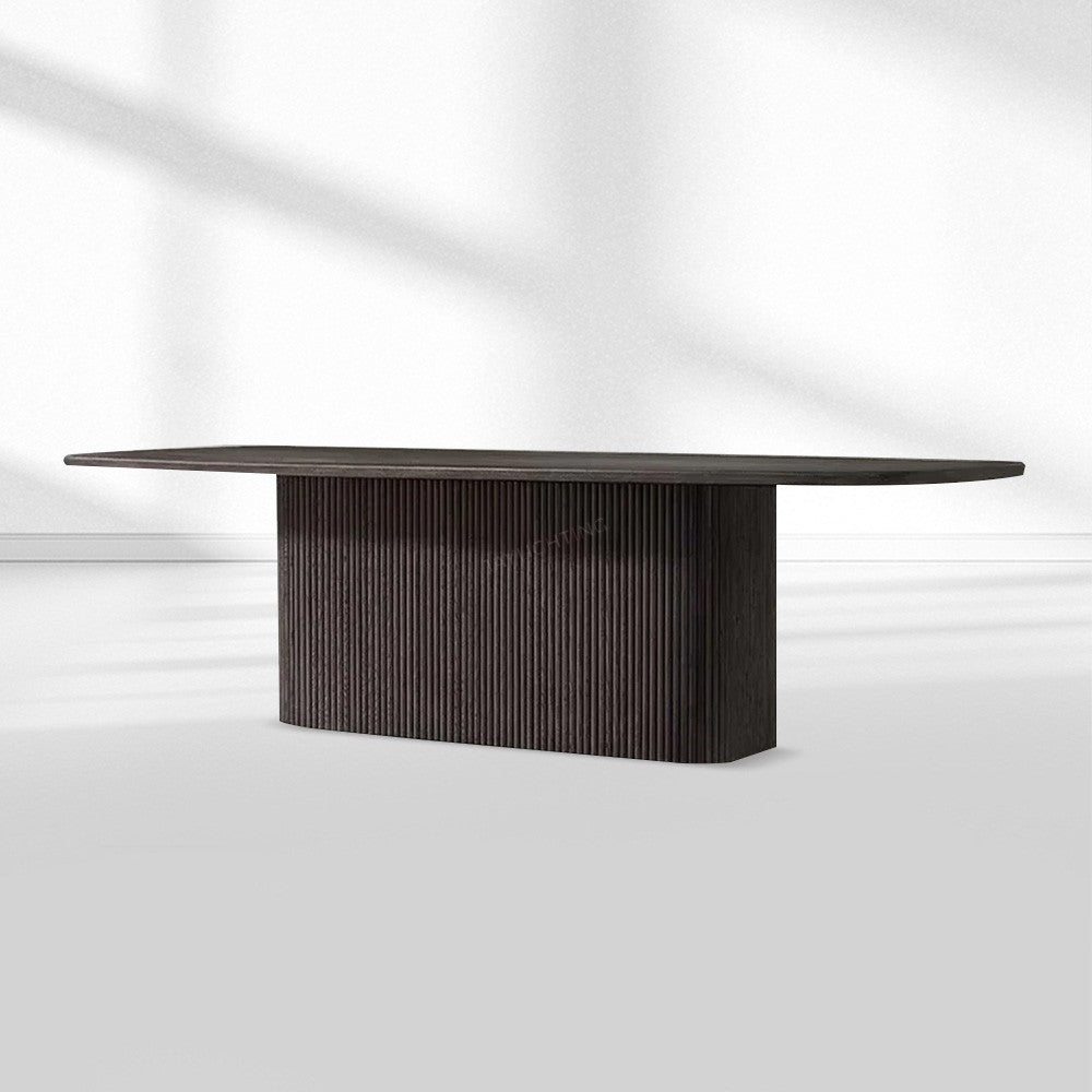 Mullora Pedestal Rectangular Dining Table