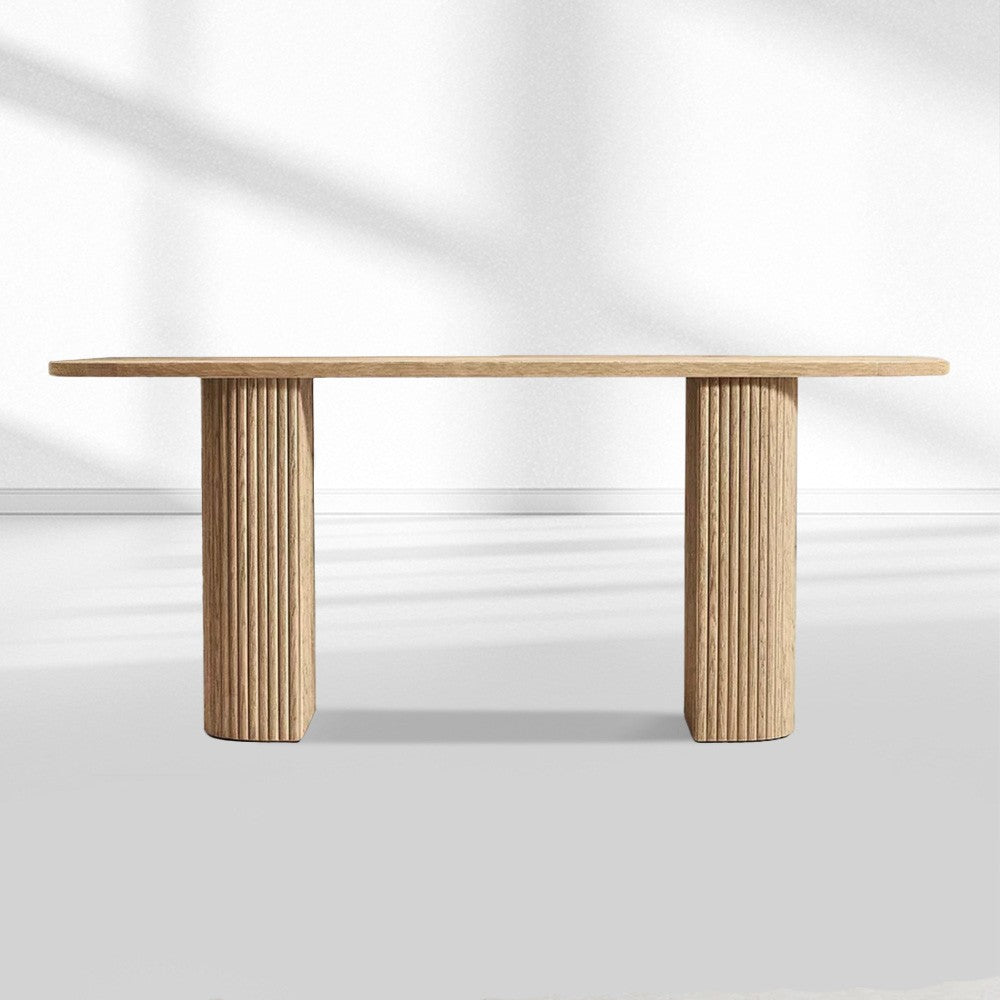Mullora Plank Wood Console Table