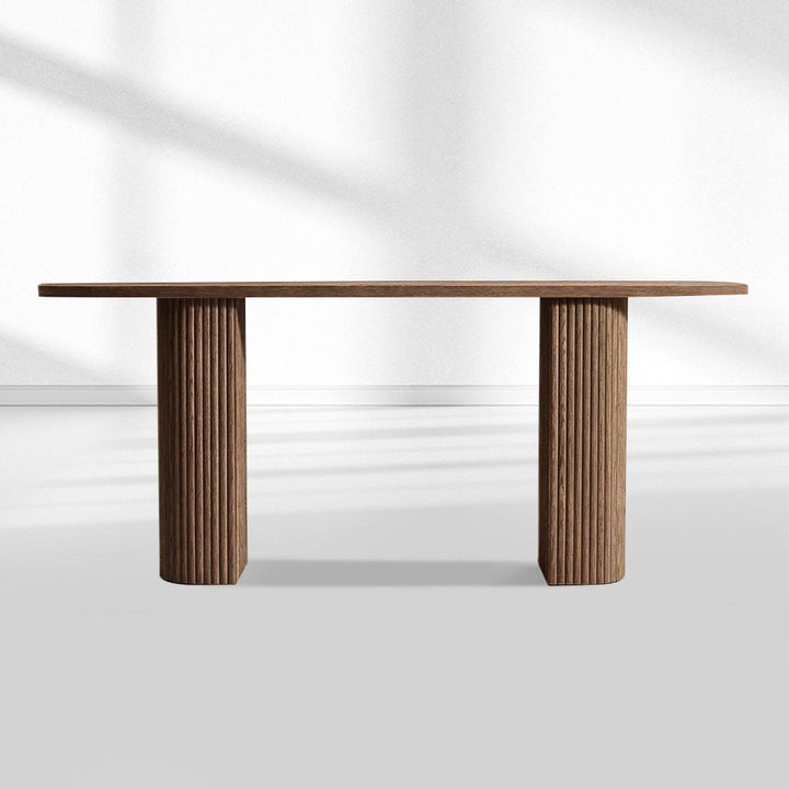 Mullora Plank Wood Console Table