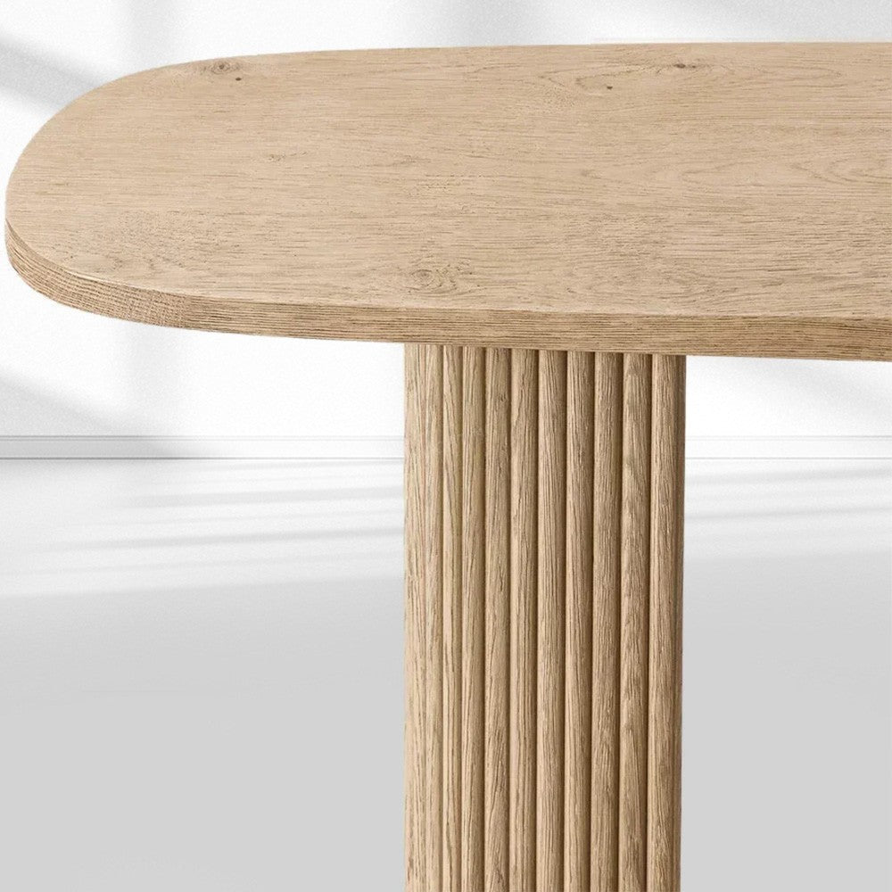 Mullora Plank Wood Console Table