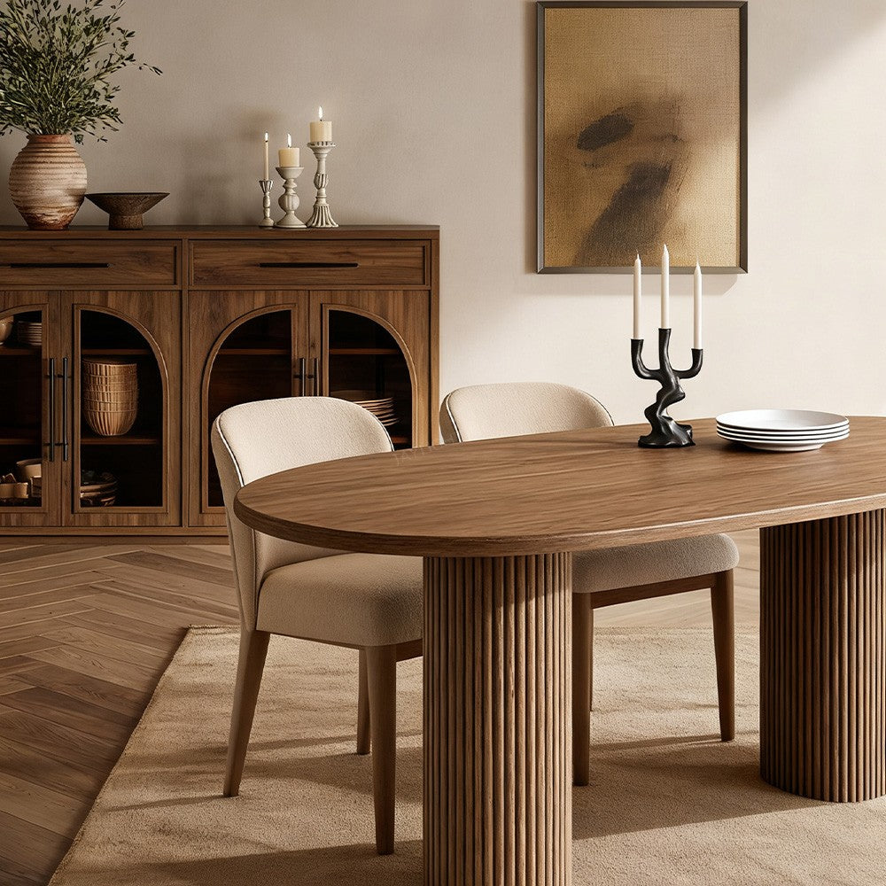 Mullora Plank Wood Console Table