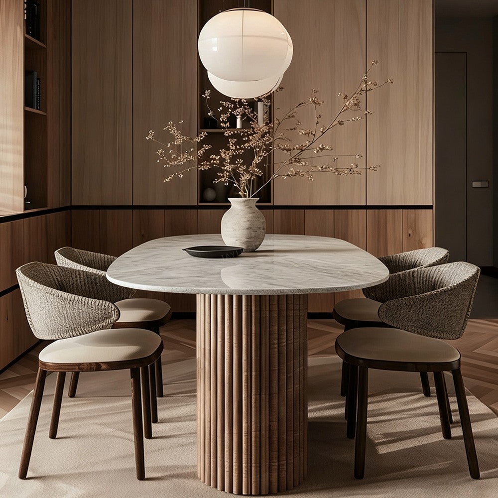 Mullora Stone Rectangular Dining Table