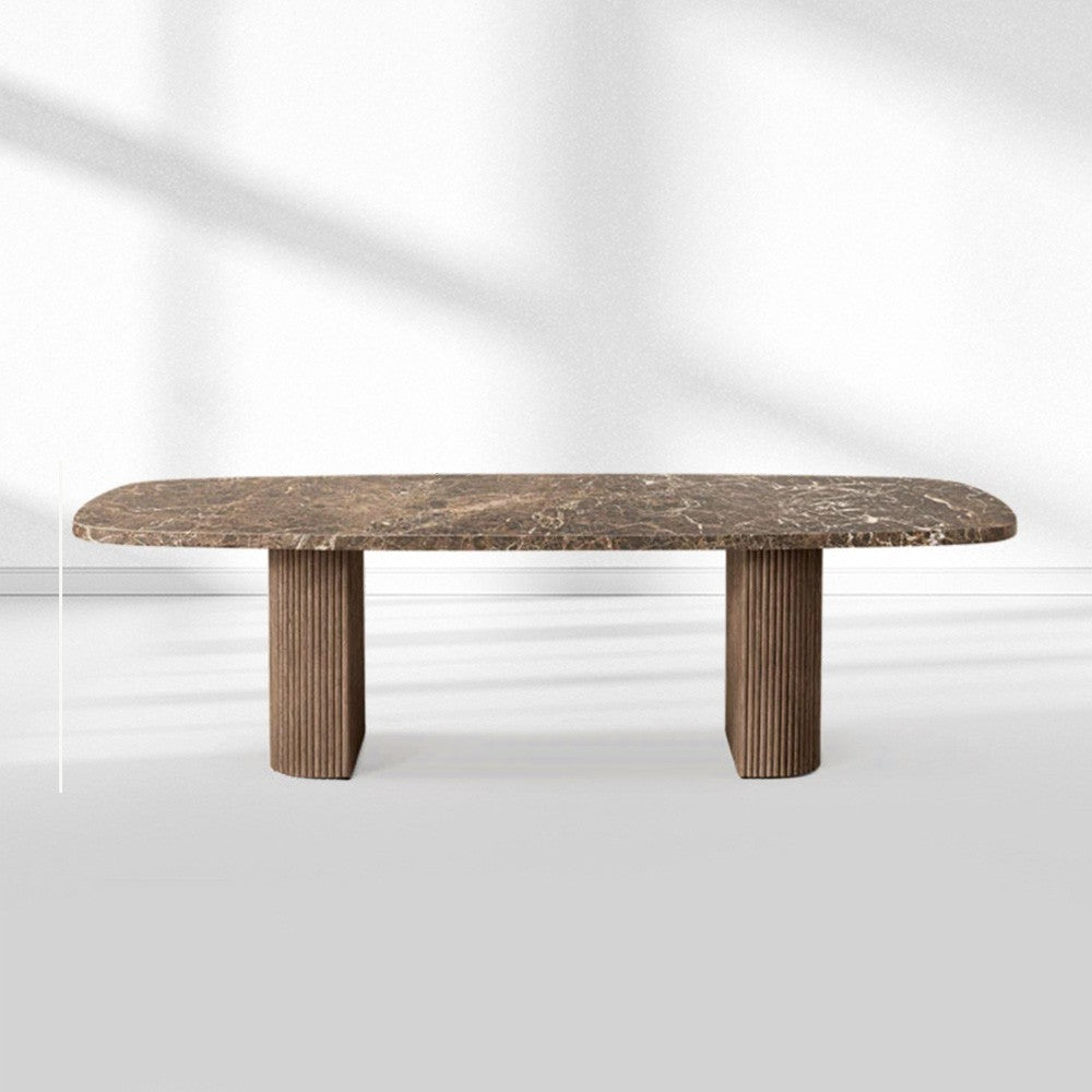 Mullora Stone Rectangular Dining Table
