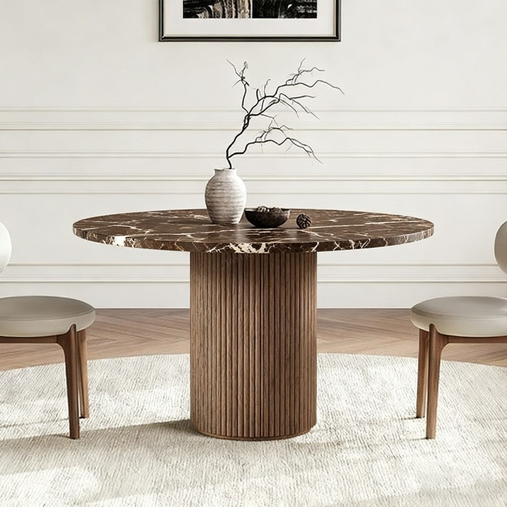 Mullora Stone Round Dining Table