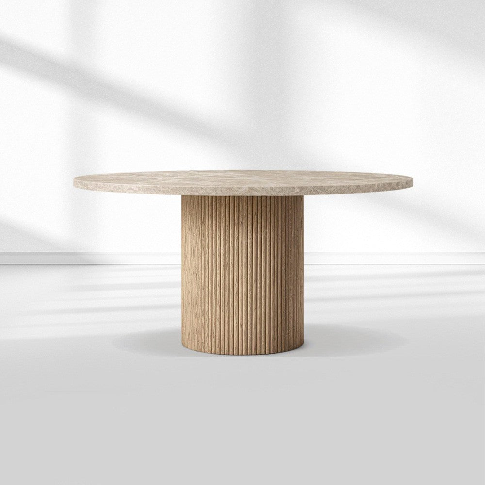 Mullora Stone Round Dining Table
