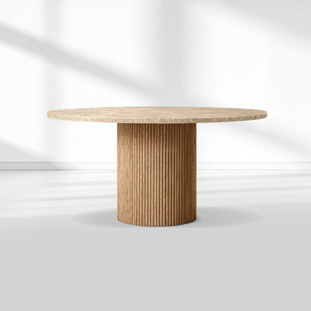 Mullora Stone Round Dining Table